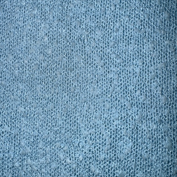 Mommyknows Blue Knitted Off Shoulder Maxi Dress - Picture 2 of 7